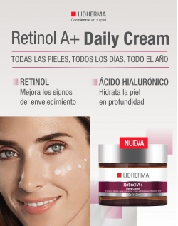 Lanzamiento Lidherma, Retinol A+ Daily Cream